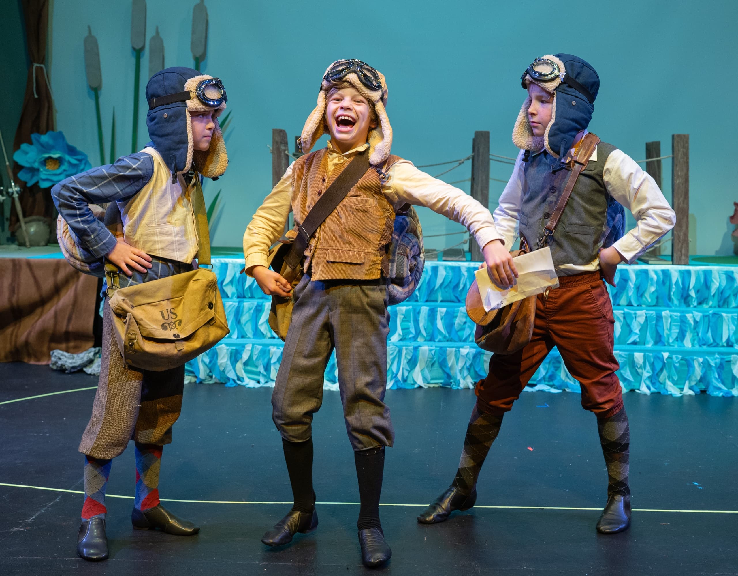 Young performers on stage at Accolade Community Theatre
