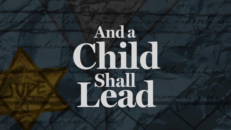 And a child shall lead